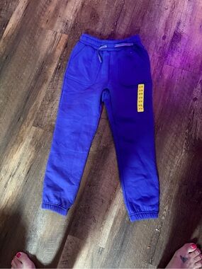 Mondetta Royal Purple Kids Fleece Jogger Pants